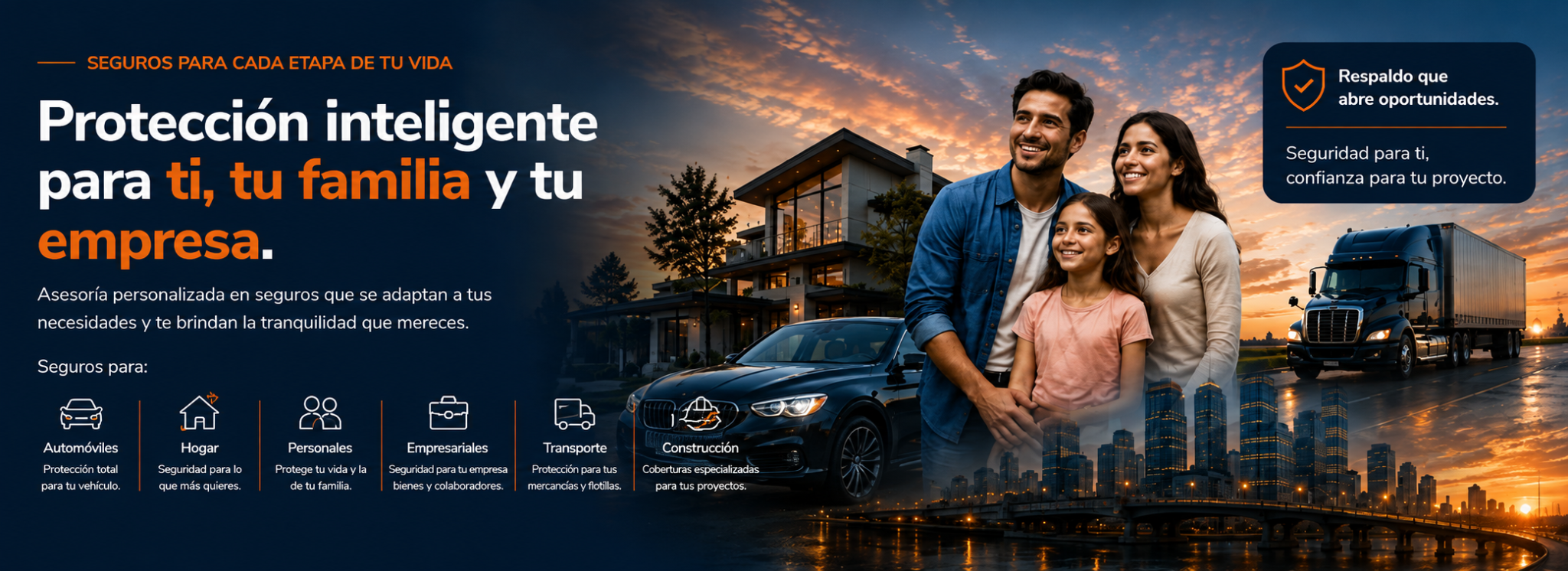 Protección inteligente para ti, tu familia y tu empresa